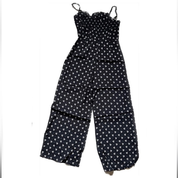 Blue Life Elle Jumpsuit Black Tulip Dot - Picture 3 of 6